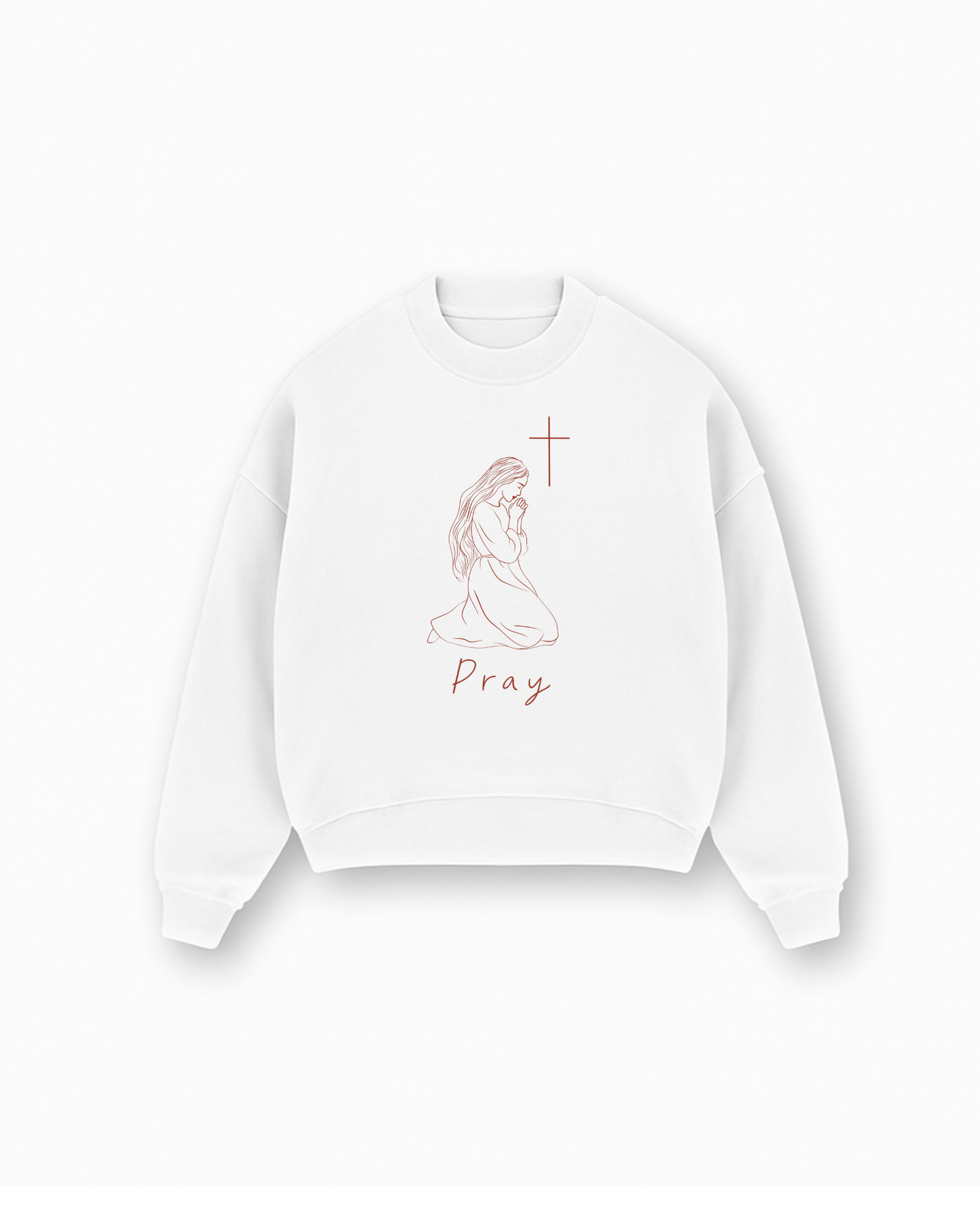 Philippians 4:13 Christian Sweatshirt - Grey faith-based sweatshirt featuring strength verse - Premium Christian apparel