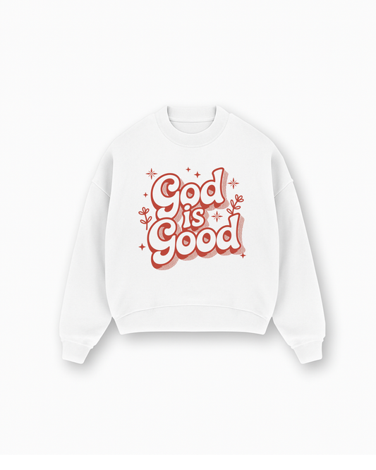 Forgiven Christian Sweatshirt - Black faith-based sweatshirt featuring grace message - Premium Christian apparel