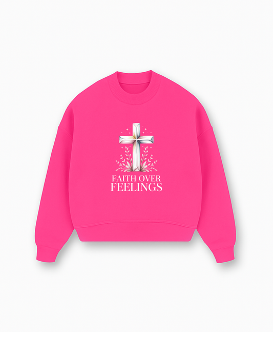 Unshakeable Christian Sweatshirt - Forest Green faith-based sweatshirt featuring strength theme - Premium Christian apparel