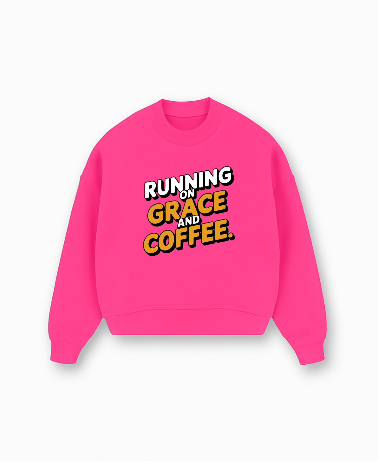 Trust God Christian Sweatshirt - Black faith-based sweatshirt featuring trust message - Premium Christian apparel