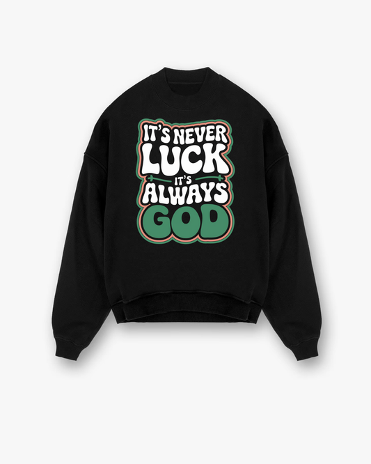 Faith Over Feelings Christian Sweatshirt - Forest Green faith-based sweatshirt featuring logic over emotion - Premium Christian apparel