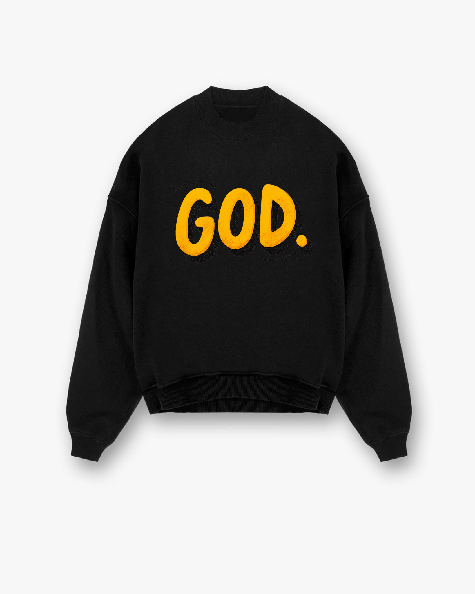 New Creation Christian Sweatshirt - Navy faith-based sweatshirt featuring 2 Corinthians 5:17 - Premium Christian apparel
